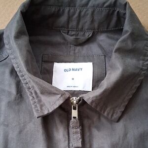 Old Navy Men's Zip-up Shacket Size M